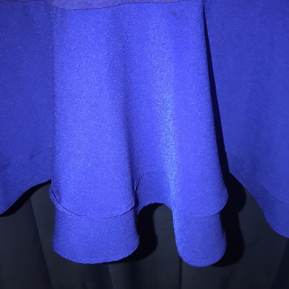 Blue Ruffle Dress - Picture 4 of 4